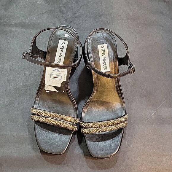 BRAND NEW STEVE MADDEN DOUBLE STRAP OPEN TOE WOMEN"S SANDAL - Picture 2 of 16